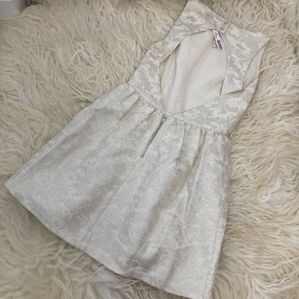 Alice + Olivia 'Lillyanne' Jacquard Fit & Flare Dress - Picture 10 of 12